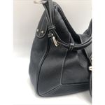 Furla  Black Leather Hobo Bag Shoulder Purse Italy Photo 2
