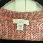 J.Jill pink wool blend ombre knit sweater large Photo 2
