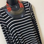 Garage  LONG SLEEVE SHIRT STRIPED DRESS size small Photo 1