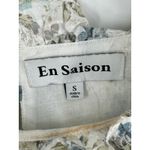En Saison Eliza Floral Dress Size Small Midi Ruffle Tiered Eyelet Photo 9