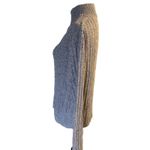 Oscar de la Renta Grey Cable Knit Sweater – Size L Photo 1