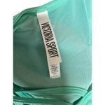 Victoria Sport Victoria's Secret  Aqua Strappy Y Back Padded Sports Bra Large New Photo 6