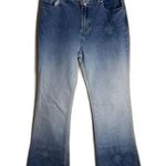 Bubblegum Vtg  Flare Raw Hem Waist Jeans size 11/12 Y2K babygirl festival rave Photo 0