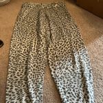 Olivaceous Oliveaceous large animal print pants Photo 3