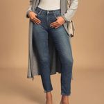 AGOLDE  Toni Stratosphere Medium Wash Mid-Rise Straight Slim Leg Jeans Size 24 Photo 3