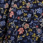 Ralph Lauren Lauren  Floral Satin Single Button Blazer Size 4 Photo 4