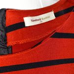 Newbury Kustom Red Black Stripe Zipper Dress Small Photo 5