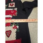 Heirloom Collectibles Women's Vintage Patchwork Heart Knit Sweater Cottagecore L Size L Photo 7