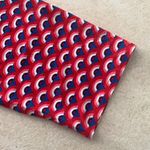 Boden Tory jersey red rainbow dress womens 14 large new 3/4 sleeve casual cute Photo 7