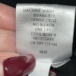 Eileen Fisher  Black Pleated Pull On A Line Skirt Stretch Jersey Knit Size XS Photo 8