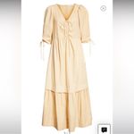 SEA NY New‎ York Sia Cut Out Dress in Hay NWT XXS Yellow Photo 3