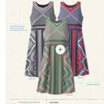 prAna  Ariel Toas Print Green Athletic Built In Bra Dress Photo 5