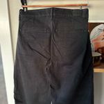 American Eagle Black Dreamy Drape Khaki Dress Pants Size 6 Long Photo 1