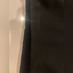 Vintage Rich Black Textured Lined Velvet Vest Photo 6