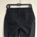 Spanx On the Go Cropped Kick Flare Pants in Black Size Small Photo 3