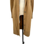 Everlane The Cozy Stretch Duster Cardigan Caramel Camel Tan Size XXS **Flawed Photo 5