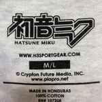 Hatsune Miku Vocaloids Virtual Anime Singer Tie Dye M/L  Photo 3