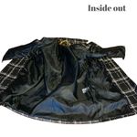 Sam Edelman BLACK & WHITE PLAID PEACOAT (S) Photo 9