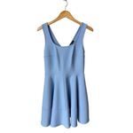Lulus Home Before Daylight Periwinkle Fit & Flare Dress Size L Photo 3