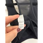 Nike Sports Bra Womens Large Black Dri-FIT Swoosh Icon Clash Keyhole Racerback Photo 5