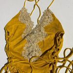 Blue Life  One Piece Bathing Suit Vegan Suede Photo 1