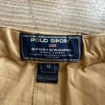 Ralph Lauren Vintage polo sport Tan Button-Detail Skirt size 12 Photo 1