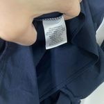 Milly  Blythe off shoulder navy bow sleeve blouse top size Small Photo 5