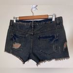 Free People  Runaway Slouchy Denim Cutoff Shorts 26‎ Photo 1
