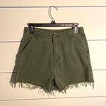 Faded Glory Green Cargo Mom Shorts  Photo 0