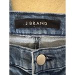 J Brand  Sadey Slim Straight Jeans In Naive Wash Size 25 Raw Hem Stretchy Crop Photo 5