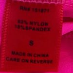 Roma Concept  Neon Pink Pull On Elastic Yoga Athletic Legging Biker Shorts Size S Photo 3