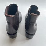 Cole Haan Dark Brown Leather Chunky Heeled Ankle Riding Boots Womens Siz… Photo 5