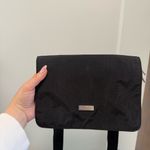 Baggallini Black‎ Nylon Crossbody Triple Compartment Accordion Travel Bag Purse Black Photo 1