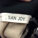 San Joy Sans Joy black cutout mini dress Women’s Size M Medium Party Club Photo 7