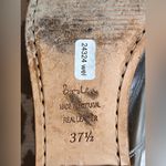 Boden Silver Metallic Lace up Loafers EU 37.5 US 7.5 made Portugal Y2K Oxford Photo 7