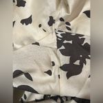 Banana Republic Cream & Brown Floral Leaves Lined Cotton Cropped Pants Size 6 Photo 6