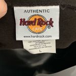 Hard Rock Cafe Graphic brown Gold 100% Cotton Shirt Top size Large Photo 3