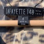 Lafayette 148 leopard cocktail dress size 8 Photo 2