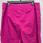 Lane Bryant  Women's Office Workwear Casual Cropped Stretch Pink Pants Size 14 Photo 7