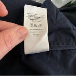 Michael Kors cropped military jacker with chrome hardware, EUC, navy sz PM Blue Photo 2