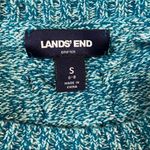 Lands' End Cable Waffle Knit Sweater Small Long Sleeve Thick Pullover Photo 4