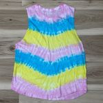 Spiritual Gangster  Tie Dye Sleeveless Tank Top Women’s Medium Photo 1