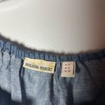 Holding Horses Anthropologie Folklore Embroidered Chambray Dress Western Size 0 Photo 3