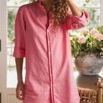 Frank & Eileen Mary Shirt Dress Distressed Famous Denim Sunset Button Down Sz XS Photo 0