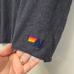 Aviator Nation  Smiley Face Crop Boyfriend Graphic Tee Photo 2