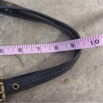 Coach BLACK PATENT LEATHER F0773-11500 RIBBON DETAIL EXCELLENT CONDITION Photo 12