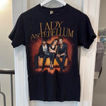 Anvil Lady Antebellum Black tour t-shirt Photo 0