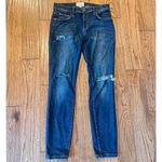 Current/Elliott Current Elliot le stiletto dark wash skinny distressed jeans 27 Photo 2