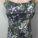 Lululemon  Dancing Warrior Tank Floral Sport White Multi Pistachio 4 Dots Photo 3