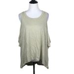 Somedays Lovin Top Cold Shoulder High Low Photo 1